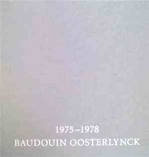 Baudouin Oosterlynck - 1975-1978