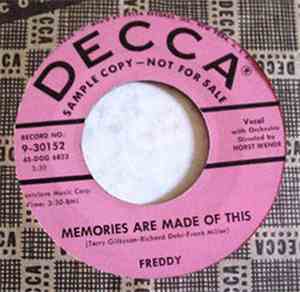 Freddy - Memories Are Made Of This / Endless Night