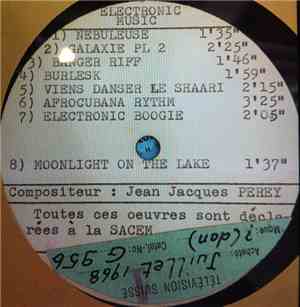 Jean Jacques Perey - Electronic Music