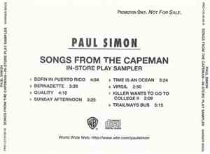 Paul Simon - Songs From The Capeman (In-Sore Play Sampler)