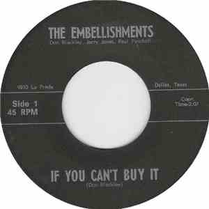 The Embellishments - If You Can't Buy It / Lonely Boy