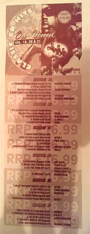 Various - Classic CD Hits On Vinyl Vol. 19, 20, 21