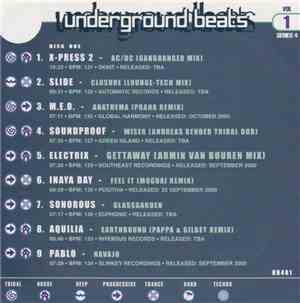 Various - Underground Beats (Series 4, Volume 1)