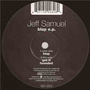 Jeff Samuel - Blap EP