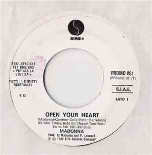 Madonna / Howard Jones - Open Your Heart / You Know I Love You... Don't You?