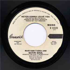 Maryann Farra & Satin Soul - Never Gonna Leave You