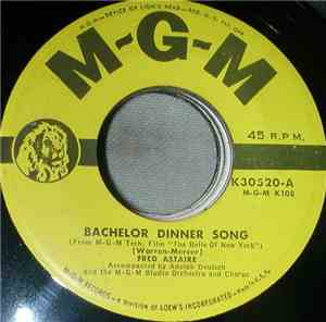 Fred Astaire - Bachelor Dinner Song