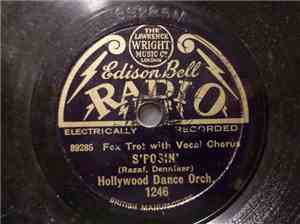 Hollywood Dance Orchestra - Ninette / S'Posin'