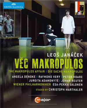 Leoš Janáček, Angela Denoke, Raymond Very, Peter Hoare , Jurgita Adamonyte, Johan Reuter, Wiener Philharmoniker, Esa-Pekka Salonen, Christoph Marthaler - Věc Makropulos (The Makropulos Affair)