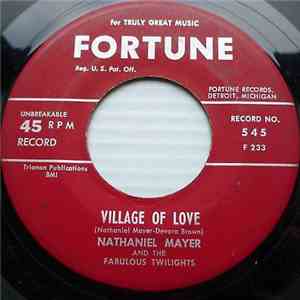 Nathaniel Mayer And The Fabulous Twilights - Village Of Love
