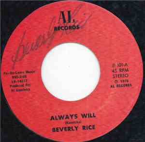 Beverly Rice - Always Will