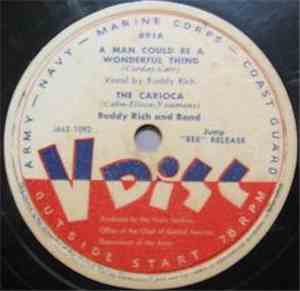 Buddy Rich And Band / Tony Pastor And His Orchestra - A Man Could Be A Wonderful Thing / S' Wonderful