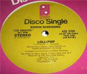 Edwin Birdsong - Lollipop / Freaky Deaky Sities