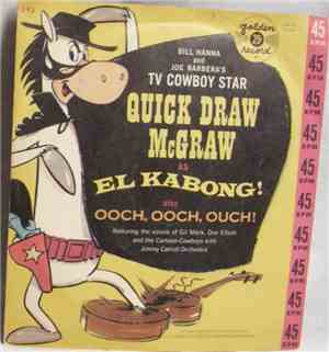 El Kaboing Featuring Gil Mack / Don Elliot And The Cartoon-Cowboys With Jimmy Carroll Orchestra - El Kabong! / Ooch, Ooch, Ooch!