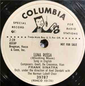 Frank Sinatra - Luna Rossa / Tennessee Newsboy