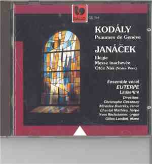 Kodály, Janáček - Ensemble vocal Euterpe Lausanne conducted by Christophe Gesseney, Miroslav Dvorsky, Chantal Mathieu, Yves Rechsteiner, Gilles Landini - Kodály 