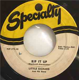 Little Richard And His Band - Rip It Up / Ready Teddy