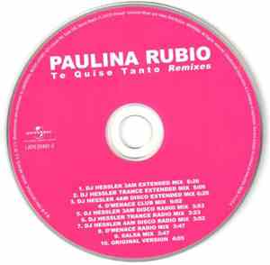 Paulina Rubio - Te Quise Tanto (Remixes)