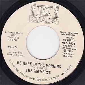 The 2nd Verse - Be Here In The Morning