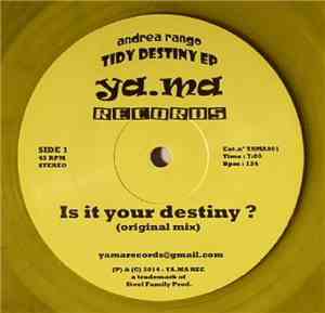 Andrea Rango - Tidy Destiny EP
