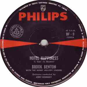 Brook Benton With The Merry Melody Singers - Hotel Happiness