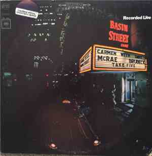 Carmen McRae - Dave Brubeck - Take Five (Recorded Live At Basin Street East)
