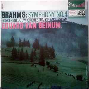 The Concertgebouw Orchestra Of Amsterdam, Brahms, Eduard Van Beinum - Symphony No. 4