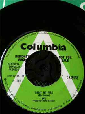 Boz - Light My Fire / Back Against The Wall