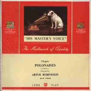 Chopin Played By Artur Rubinstein - Polonaises