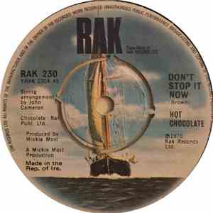 Hot Chocolate - Don't Stop It Now