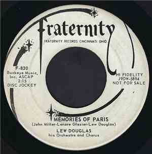 Lew Douglas And His Orchestra - Memories Of Paris / Rock-A-Boogie