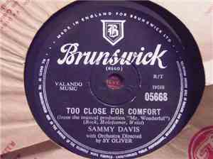 Sammy Davis Jr. - Too Close For Comfort / Jacques D'Iraque