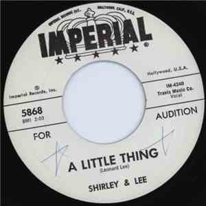 Shirley And Lee - Don't Stop Now / A Little Thing