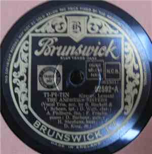 The Andrews Sisters - Ti-Pi-Tin / Where Have We Met Before?