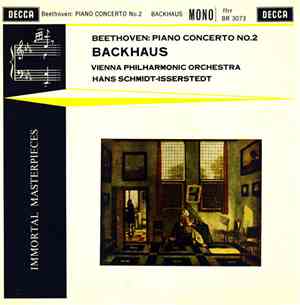 Beethoven, Backhaus, Vienna Philharmonic Orchestra, Hans Schmidt-Isserstedt - Piano Concerto No. 2