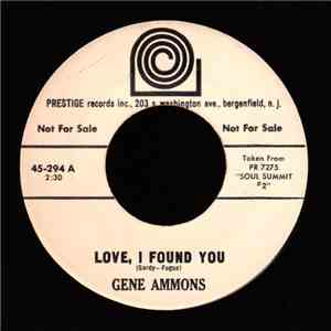 Gene Ammons - Love, I Found You / Tubby