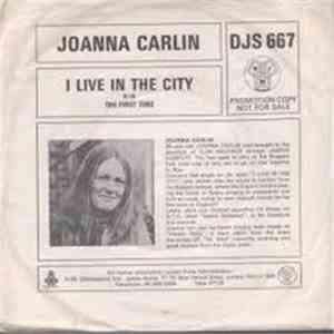 Joanna Carlin - I Live In The City