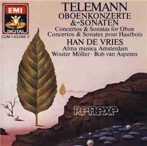 Telemann, Han De Vries, Alma Musica Amsterdam, Wouter Möller, Bob Van Asperen - Oboenkonzerte &-Sonaten