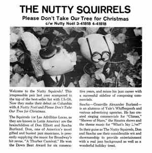 The Nutty Squirrels - Please Don't Take Our Tree For Christmas / Nutty Noel