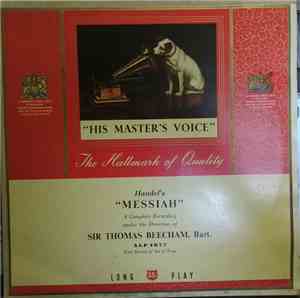 Handel, Sir Thomas Beecham, The Royal Philharmonic Orchestra - Handel's 