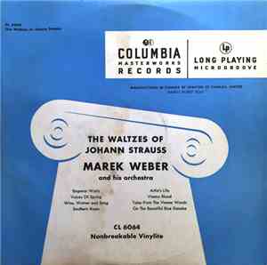 Marek Weber And His Orchestra - The Waltzes Of Johann Strauss