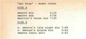 Rodeo Jones - Get Wise
