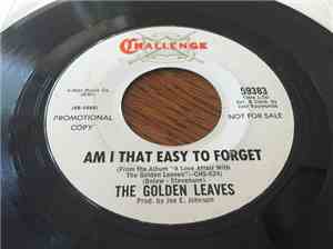 The Golden Leaves - Am I That Easy To Forget