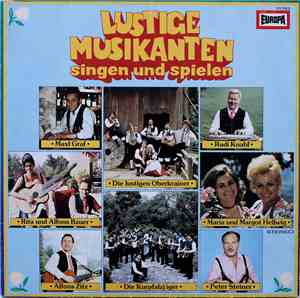 Various - Lustige Musikanten Singen Und Spielen