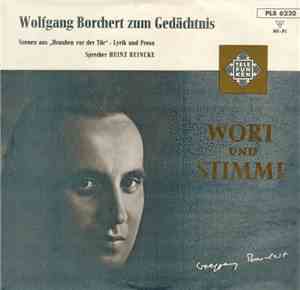 Wolfgang Borchert - Zum Gedächtnis