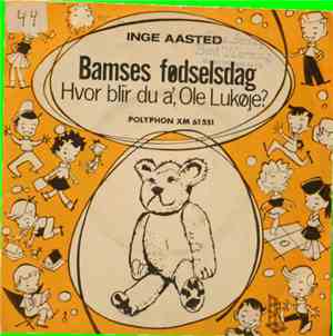 Inge Aasted - Bamses Fødselsdag