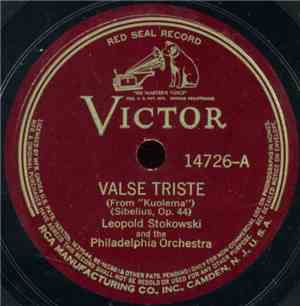 Leopold Stokowski And The Philadelphia Orchestra - Valese Triste / Berceuse From 