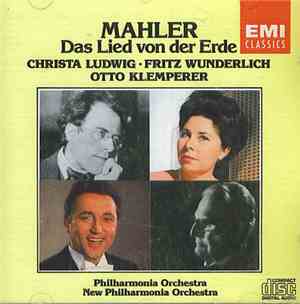 Mahler, Otto Klemperer, Christa Ludwig • Fritz Wunderlich, Philharmonia Orchestra, New Philharmonia Orchestra - Das Lied Von Der Erde