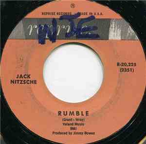 Jack Nitzsche - Rumble / Theme For A Broken Heart