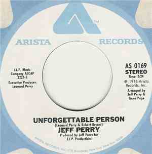 Jeff Perry - Unforgettable Person